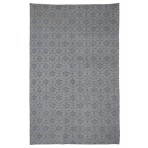 Hand Knotted Moroccan Trellis 3222 Gray Rug 5' x 8'
