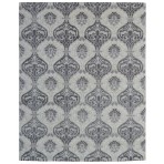 Trendy Silky 4251 Moroccan Turkish Hand Knotted Ivory Rug 8' x 10'