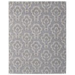 Trendy Silky 4258 Clouds Turkish Hand Knotted Gray Rug 8' x 10'