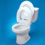 Raised Toilet Seat Standard Hinged