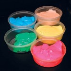 Complete Medicals 2396 Therapy Putty Containers Latex Free Pack of 25 with Lids Fits 2, 3, 4 oz.