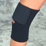 Knee Wrap Black Neoprene Sportaid