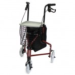 DMI 3-Wheel Aluminum Rollator