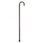 DMI Traditional Wood Cane, 7/8" Ladies, Walnut, 36"