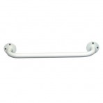 DMI White Vinyl-Coated Grab Bar, 18"