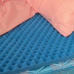Full-Size Convoluted Bed Pads