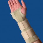 Beige Wrist Forearm Splint