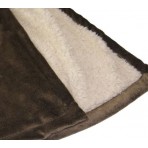 Kanata 20329 Alpaca Home Throw 50 x 60 in. Taupe