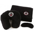 Velura Travel Set - Pillow Blanket & Eye Mask