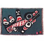 Joe Mandur Junior Killer Whale Layer Woven Throw