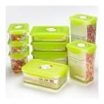 18pc Set - Food Storage Tall Rectangle Container
