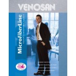 Venosan Men's Microfiberline 20-30mmhg Knee High Support Socks