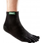 Injinji Yoga Mini Crew Toesocks Black 