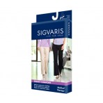 Sigvaris Select Comfort Series - Closed Toe Thigh Highs For Women, Black - M4