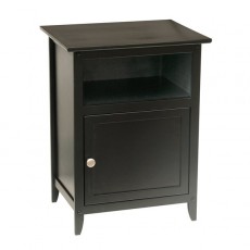 Winsome Wood 20115 End Table/Night Stand - 20115 ,Black