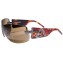 Ed Hardy Zeke Graphics Sunglasses - Tortoise-Brown