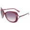 True Religion Sunglasses Olivia Oversized Sunglasses, Plum, 57 Mm
