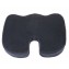 Deluxe Comfort Coccyx Orthopedic Memory Foam - Sciatica Relief - Tailbone Support - Great For Car Or Office - Seat Cushion, Dark Blue