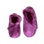 Deluxe Comfort Women's Memory Foam Slippers, Size 7-8 - Faux Fur Lined Suede - Indoor House Slipper - Non-Slip Rubber Sole - Womens Slippers, Purple