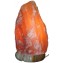 Himalayan Rock Salt Natural Crystal Lamp, 8.5 Inches Tall - Soft Calm Therapeutic Light - Unique Naturally Formed Salt Crystal Handcrafted Design On