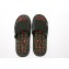 Deluxe Comfort Womens Slip-On Acupressure Reflexology Sandals, Size 8-9 - 81 Acu-Pressure Grip Massagers - Orthopedic Foot Therapy - Holistic Far East