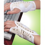 Canvas Cock Up Splint Right Hand, Pull & Lace-up Closure, Extra Large