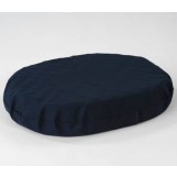 Convoluted Donut Cushion 14" - Navy