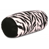 Mooshi Squish Mini Microbead Jelly Bean Bed Pillow, 12" x 7" - Airy Squishy Soft Microbeads - Eight Wild Fun Colors To Choose From - Cuddly And Fun Dormroom Accessory - Bed Pillow, Wild Zebra