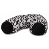 Deluxe Comfort Microbead Body Pillow, 47" x 7" - Mooshi Squishy Soft - Prenatal Pregnancy Pillow - Full Body Side Sleeper - Body Pillow, Wild
