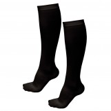 Deluxe Comfort Air Travel Compression Socks, Large/X-Large - Enhances Circulation Even At High Altitudes - Soothes Tired Aching Feet - Spider And