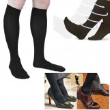 Deluxe Comfort Air Travel Compression Socks, Small/Medium - Enhances Circulation Even At High Altitudes - Soothes Tired Aching Feet - Spider And