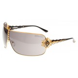Affliction Afs Boomer Sunglasses Black/Shiny Gold