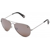 True Religion Jeff-55 Aviator Sunglasses Gun & Rose