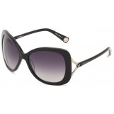 True Religion Sunglasses Olivia Oversized Sunglasses, Black, 57 mm