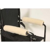 Wheelchair Armrests Fleece Pair for Full Arms 14 -15