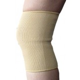 Elastic Knee Support Beige Large 18 -20