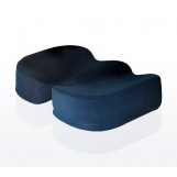 Deluxe Comfort Bottom Reformulator Orthopedic Grade Foam Cushioned Seat - Hip Pain Relief - Tailbone Support - Great For Car Or Office - Seat Cushion,