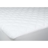 Deluxe Comfort 370 Thread Count Mattress Pad, X-Large Twin - Hypoallergenic  - 100% Cotton Mattress Protector - Easy Care Machine Washable - Mattress Pad, White