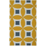 Henley 2100-D Gold Modern Rug 3' x '5