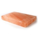Himalayan Rock Salt Crystal Kitchen Slab, 10" x 8" - Evenly Distrubutes Heat For A Perfect Sear Everytime - Perfect For Cooking Meat, Seafood And