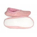 Deluxe Comfort Women's Memory Foam Slippers, Size 5-6 - Faux Fur Lined Suede - Indoor House Slipper - Non-Slip Rubber Sole - Womens Slippers, Pink