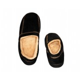 Deluxe Comfort Modern Moccasin Memory Foam Mens Slipper, Size 11-12 - Stylish Microsuede - Long Lasting Memory Foam - Warm Fleece Lining - Mens