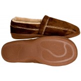 Deluxe Comfort Modern Moccasin Memory Foam Mens Slipper, Size 11-12 - Stylish Microsuede - Long Lasting Memory Foam - Warm Fleece Lining - Mens