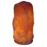 Himalayan Natural Crystal Salt Lamp - 11.5In - 20 To 27 - Pounds Deep Pink/Red Natural Crystal - On Onyx Marble Base With Bulb And Cord, - Salt Light
