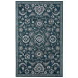 Floral Persian Hand Tufted 1087-A Teal Rug 5' x 8'