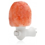 Feel Good Light Himalayan Salt Wall Plugin Mini-Lamp Hand Carved Natural Crystal Himalayan Salt Lamp Night Light With Ul-Approved Plug; Purifying Salt