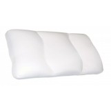 Deluxe Comfort Microbead Cloud Pillow, Medium (20" x 13.5" x 5") - Micropedic Technology - Contours Perfectly - Promotes Healthy Sleep - Bed Pillow, White