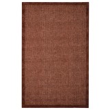 Henley 2042-Z1 Solid Textured Hand Tufted Rug Pantone Marsala Rust 5' x 8'