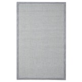 Henley 2042-Z2 Solid Textured Hand Tufted Rug Silver 5' x 8'