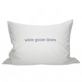 White Goose Down Pillow 650 Fill Power - Queen 20 X 30